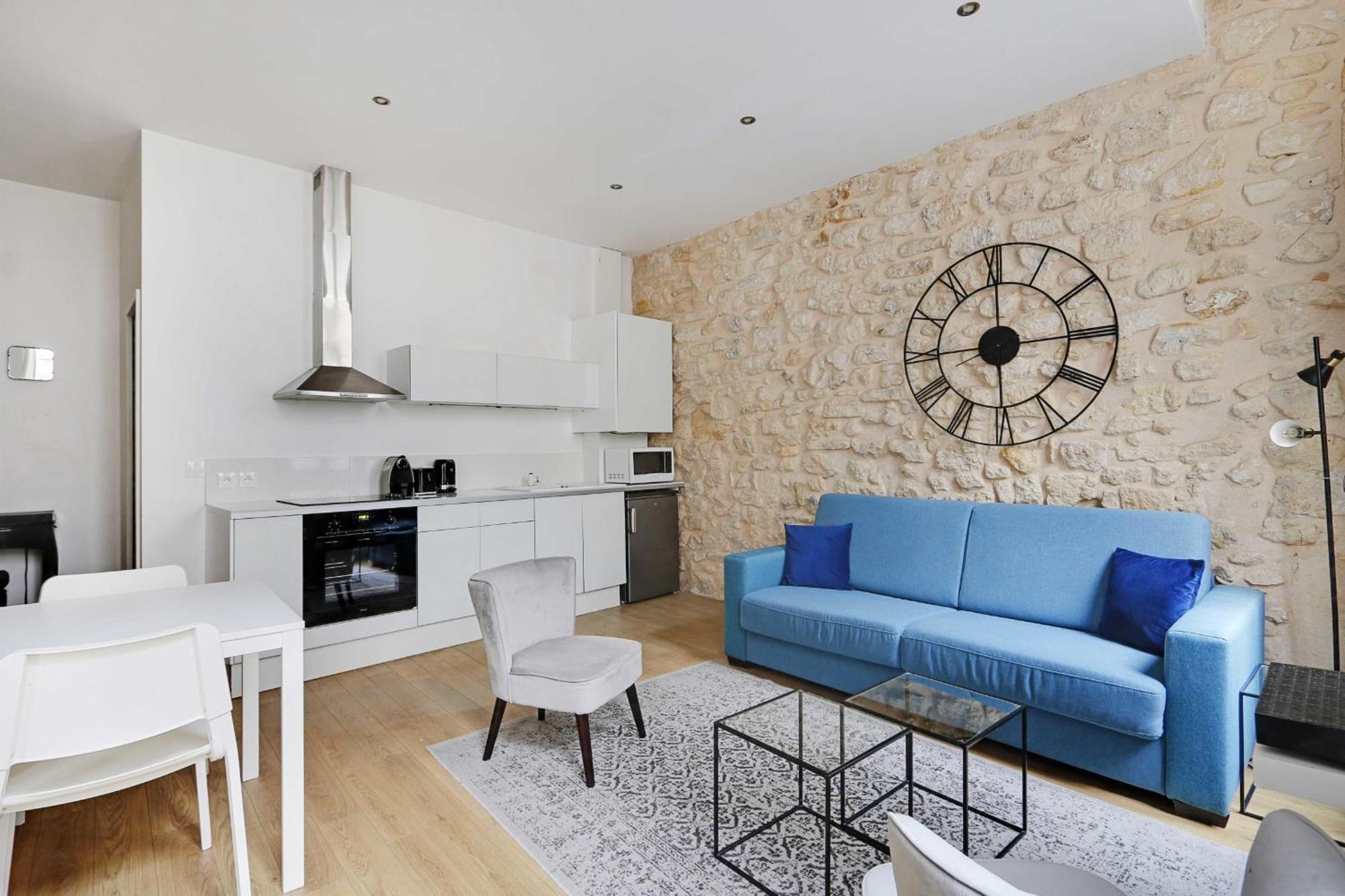 Appart Confortable -1Br 4P- Quartier Beaubourg Paris Dış mekan fotoğraf