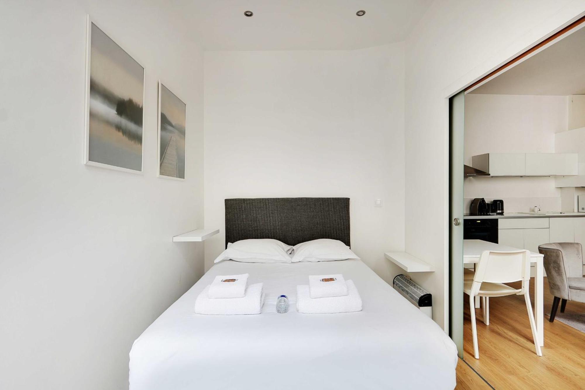 Appart Confortable -1Br 4P- Quartier Beaubourg Paris Dış mekan fotoğraf