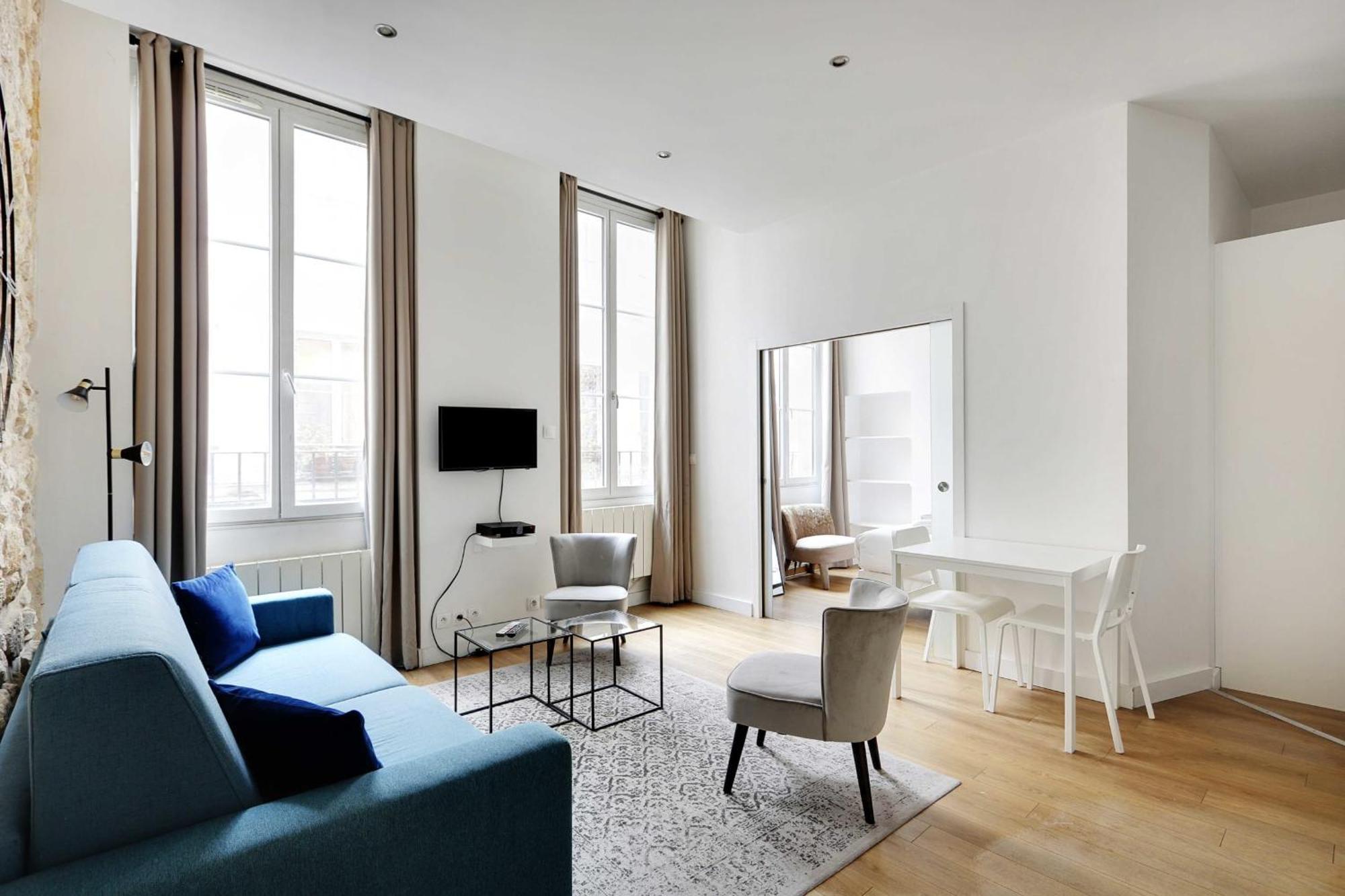 Appart Confortable -1Br 4P- Quartier Beaubourg Paris Dış mekan fotoğraf